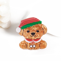 Собака Животные ПВХ коготь заколки для волос, аксессуары для волос для женщин и девочек, собака, 56 мм
