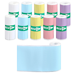 Mixed Color 10 Rolls Thermal Paper Printing Paper, Mixed Color, 52mm