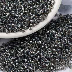 (RR3750) Silver Lined Dyed Watermelon Миюки круглые бусины рокайль, японский бисер, (rr 3750) окрашенный арбуз в серебряной оправе, 8/0, 3 мм, отверстие : 1 мм, о 422~455шт / бутылка, 10 г / бутылка