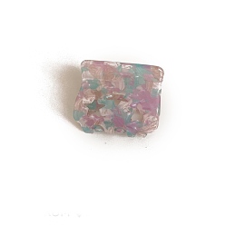 Фиолетовый Заколки для волос с когтями из ацетата целлюлозы (смола), аксессуары для волос для женщин и девочек, фиолетовые, 47x35 мм