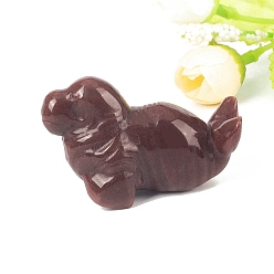 Клубничный Кварц Резные фигурки целебных морских собак из натурального клубничного кварца, Украшения из камня с энергией Рейки, 50.8 мм