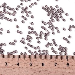 (1010) Silver Lined Light Amethyst Semi Matte TOHO Round Seed Beads, Japanese Seed Beads, (1010) Silver Lined Light Amethyst Semi Matte, 11/0, 2.2mm, Hole: 0.8mm, about 5555pcs/50g