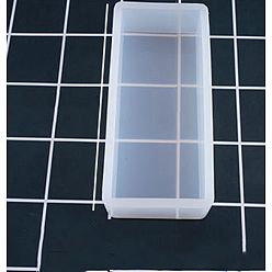 Rectangle Силиконовые формы, формы для литья смолы, для уф-смолы, изготовление подвесок из эпоксидной смолы, прямоугольные, 107x48x22 мм