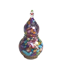 Раковина Украшения из натуральной ракушечника для украшения дома и офиса, маленькая тыква, 50 мм