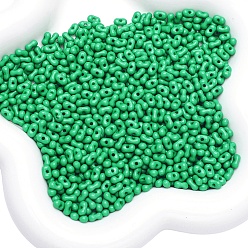 Морско-зеленый Непрозрачные акриловые бусины в виде арахиса, цвета морской волны, 6x4 мм, о 105 шт / комплект