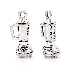 Античное Серебро Сплавочные подвески тибетского стиля, подвески для блендера, античное серебро, 21x8.5x7.5 мм, отверстие : 1.8~1.9 мм