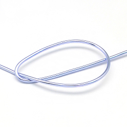 Light Steel Blue Round Aluminum Wire, Flexible Craft Wire, for Beading Jewelry Doll Craft Making, Light Steel Blue, 18 Gauge, 1.0mm, 200m/500g(656.1 Feet/500g)