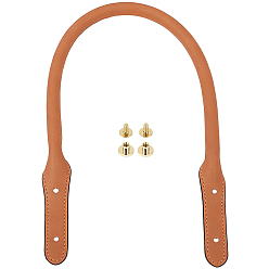Сэнди Коричневый 1 ремешок для сумки из искусственной кожи, с винтом, для аксессуаров для замены сумок, золотые, песчаный коричневый, 53 см