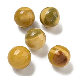 Моокаит Натуральные Мукаитовые круглые фигурки в виде шаров, статуи для украшения рабочего стола для домашнего офиса, 20 мм