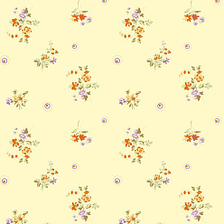 Цветок Миниатюрные обои, для украшения спальни кукольного домика, прямоугольные, цветочным узором, 297x210 мм