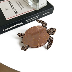 Сиена Заколки для волос из ацетата целлюлозы черепаха коготь, аксессуары для волос для женщин и девочек, цвет охры, 110x78 мм