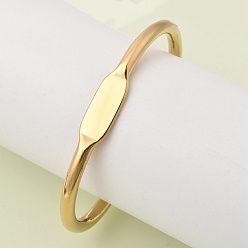 Настоящее золото 18K 304 из нержавеющей стали манжеты браслеты, браслеты с крутящим моментом для женщин, ионное покрытие (ip), реальный 18 k позолоченный, внутренний диаметр: 2.09 дюйм (5.3 см) x 2.72 дюйм (6.9 см)