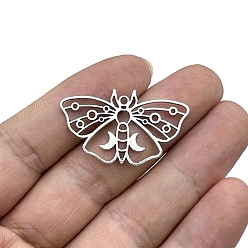 Античное Серебро Сплавочные подвески тибетского стиля, бабочки прелести, античное серебро, 22x37 мм