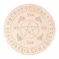 Звезда Неокрашенные деревянные доски, украшение дома, плоско-круглые, звезда картины, 149x2.8 мм