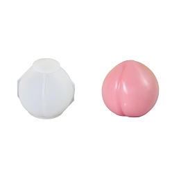 Круглые Силиконовые формы, формы для литья смолы, для уф-смолы, изготовление изделий из эпоксидной смолы, белые, круглые, 78.5x86x78.5 мм, внутренний диаметр: 39.5 мм