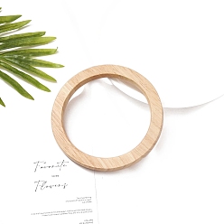 Ring Деревянная ручка для аксессуаров для сумок ручной работы, кольцо, 130 мм