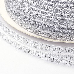 Серебро Нейлоновая нить, серебряные, 25 мм, около 250 ярдов / рулон (750 футов / рулон)