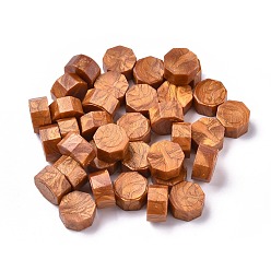 Peru Sealing Wax Particles, for Retro Seal Stamp, Octagon, Peru, 9mm, about 1500pcs/500g