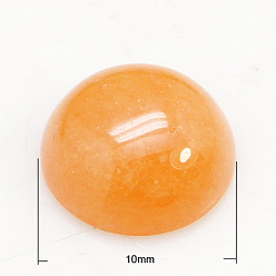 Авантюрин Природные кабошон авантюрин, полукруглые / купольные, 10x4~5 мм