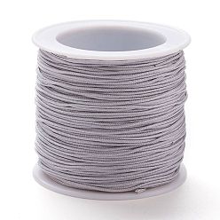 Gray Nylon Thread, DIY Material for Jewelry Making, Gray, 1mm, 100yards/roll