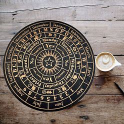 Звезда Деревянная маятниковая доска, биолокация гадальная доска, для колдовства принадлежности для викканского алтаря, звезда, 150x5 мм