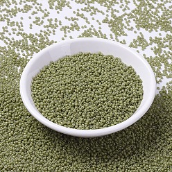 (RR4474) Дуракоат Окрашенный Непрозрачный Кактус Миюки круглые бусины рокайль, японский бисер, (rr 4474) непрозрачный кактус, 11/0, 2x1.3 мм, Отверстие : 0.8 мм , около 5500 шт / 50 г