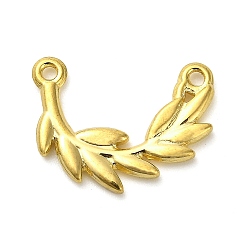 Лист 304 подвески из нержавеющей стали, золотые, лист, 14x19x2 мм, отверстие : 1.4 мм
