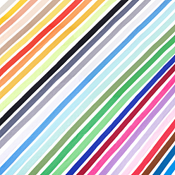 (52) Непрозрачная лаванда 30шт. 30 Цветные нейлоновые ленты, для пошива аксессуаров, разноцветные, 5/8 дюйм (15 мм), около 1.09 ярдов (1 м) / шт, 1 шт / цвет