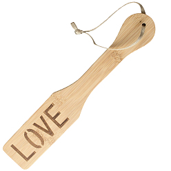 Letter Бамбуковая лопатка для шлепков для взрослых, буквы, 458 мм