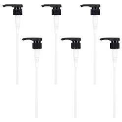 Черный 28 дозирующий насос из полипропилена (PP), подходит для бутылочек с шампунями и кондиционерами, чёрные, 27.8x6.75 см