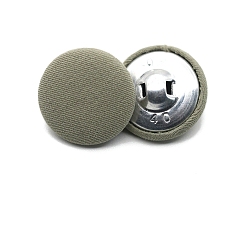 Бледно-Зеленый 1-кнопки металлические тканевые, плоско-круглые, бледно-зеленый, 20 мм