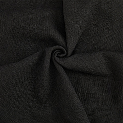 Noir Tissu en lin et coton, accessoires du vêtement, noir, 1500x1000mm