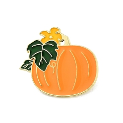 Тыква Эмалевые булавки, броши из сплава для одежды рюкзака, тыква, 30.5x28.5 мм