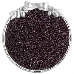 Коричневый Стеклянный бисер непрозрачных цветов, плоско-круглые, кофе, 2 мм, о 1100 шт / комплект