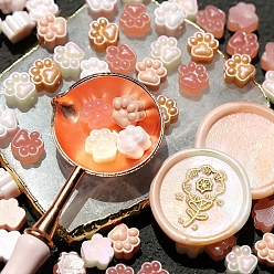 Розовый 150 шт. Частицы сургуча, для ретро печать печать, отпечаток лапы, туманная роза, 10 мм