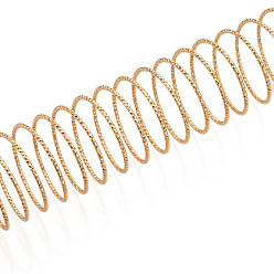 Настоящее золото 18K Текстурированные круглые латунные ювелирные проволоки, Кольцо для решений, реальный 18 k позолоченный, 1 мм, 18 датчик, внутренний диаметр: 18 мм, около 122~123 кругов / шт