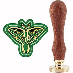 Insects Сургучная печать конверт подарочная печать, с желтым сандалом, рисунок насекомых, 89~90 мм