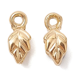 Настоящее золото 18K Ионное покрытие (ip) 304 скобы ледоруба из нержавеющей стали, лист, реальный 18 k позолоченный, 9.5x4 мм, отверстие : 0.9 мм, штифты : 1 мм