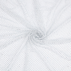 White Rhinestone Mesh Fabic, Clothing Accessories, White, 1140x1120x2mm