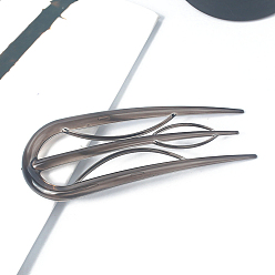 чертополох Вилки для волос из смолы, аксессуары для волос для женщин, чертополох, 100 мм