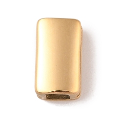 Золотой Ионное покрытие (ip) 304 подвески из нержавеющей стали, прямоугольные, полированный, золотые, 10x6x5 мм, отверстие : 3x3 мм