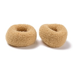 Dunkler Lachs Mädchen Haar-Accessoires, Pferdeschwanzhalter, elastischen Haargummis, Peru, 43.5~47x20 mm, Innendurchmesser: 25 mm