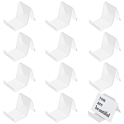 Clear Transparent Acrylic Display Stands, Clear, 7.6x4.5x5.3cm