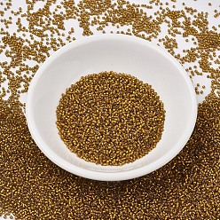 (DB1681) Глазурованный Темный Шафран с Серебряной Подкладкой Бусины miyuki delica, цилиндр, японский бисер, 11/0, (дБ 1681) глазированный темный шафран, 1.3x1.6 мм, Отверстие: 0.8 мм, о 2000 шт / бутылка, 10 г / бутылка