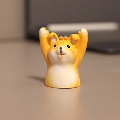 Собака Держатель для заметок, клип-памятка, фигурки из смолы, собака, 50 мм