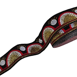 Красный Полиэфирная лента, орнамент одежды, красные, 3/4 дюйм (20 мм), около 7.66 ярдов (7 м) / шт