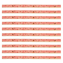 Индийский Красный Фанерная планка для крепления ковров, Индийская красная, 400~405x20~21.5x5.5~6.5 мм