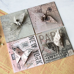 Разноцветный Бумага для оригами, складная бумага ручной работы, для детской школы поделки и декоративно-прикладного искусства, красочный, 142x142 мм