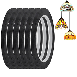 Черный 66м клейкая лента для животных, чёрные, 4 мм