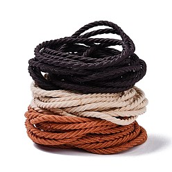 (52) Непрозрачная лаванда Резиновая резинка для волос, разноцветные, 2 мм, коробка: 62x62x54 мм, 50 шт / комплект